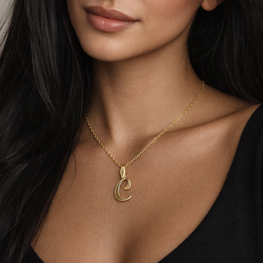 Charm Buchstabe C Elif Jewelry