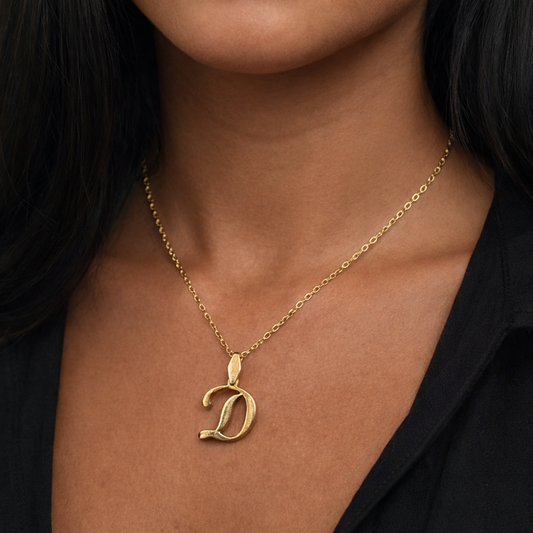 Charm Buchstabe D Elif Jewelry