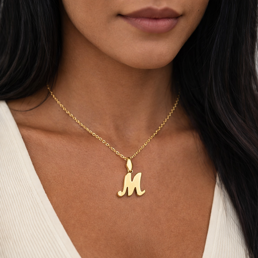 Charm Buchstabe M Elif Jewelry