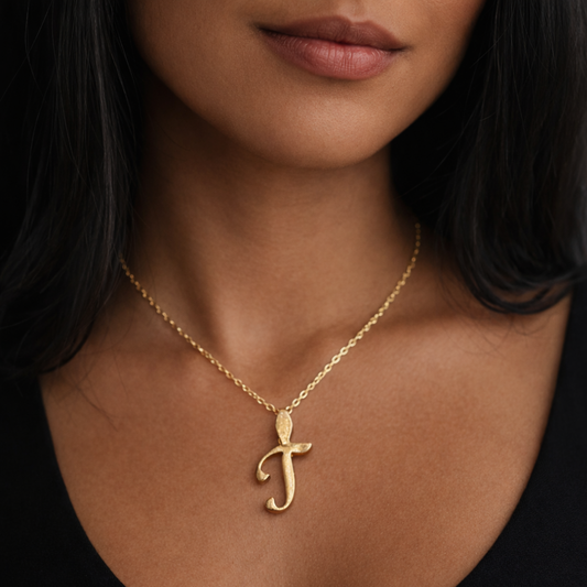 Charm Buchstabe T Elif Jewelry