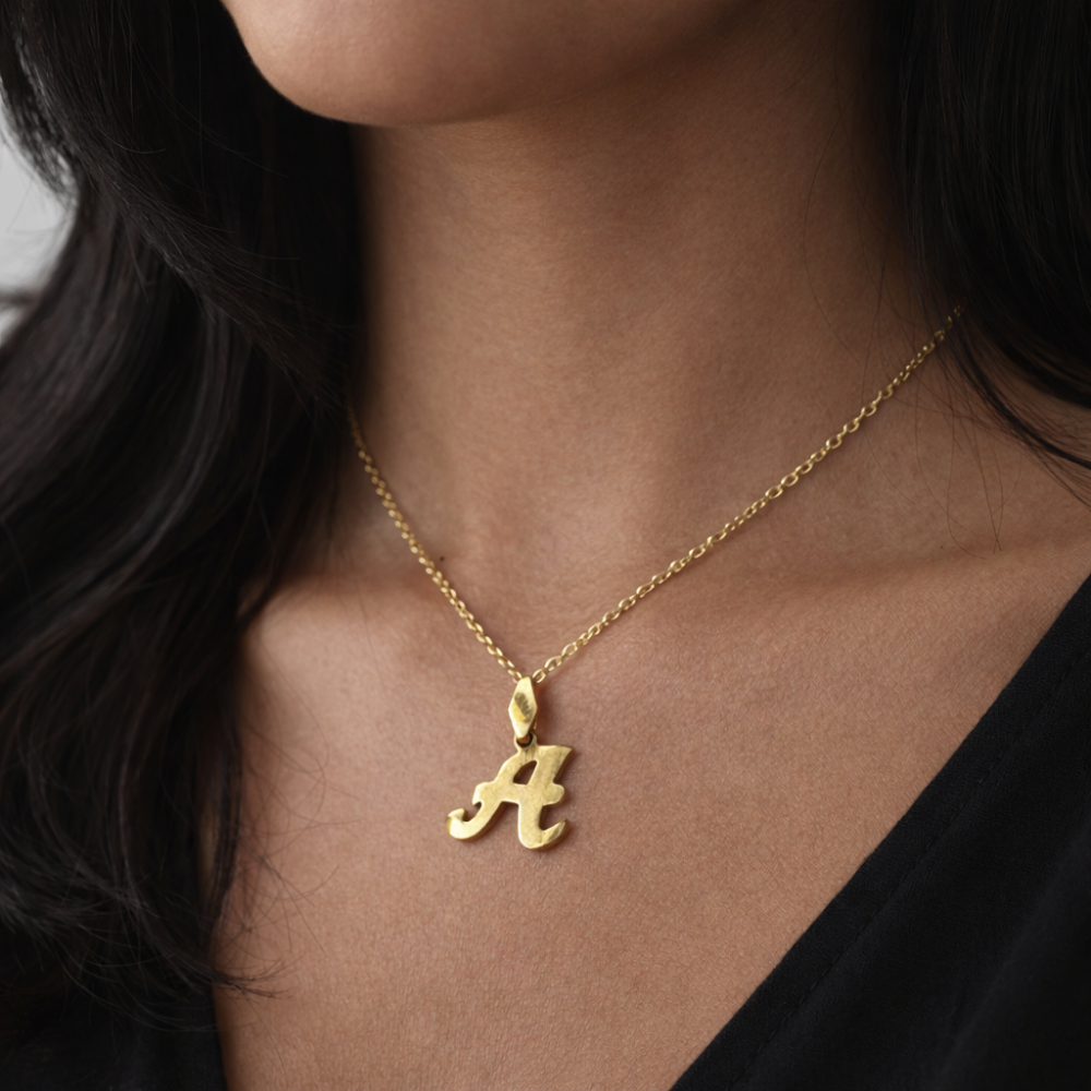 Charm Buchstabe A Elif Jewelry
