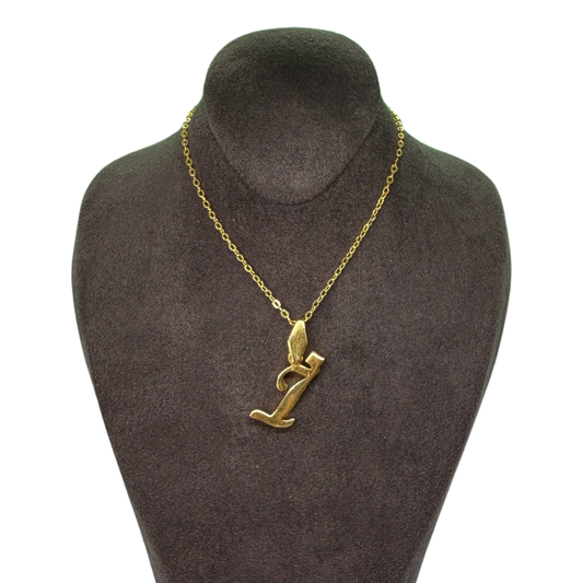 Alphabet-Charm Buchstabe İ Elif Jewelry