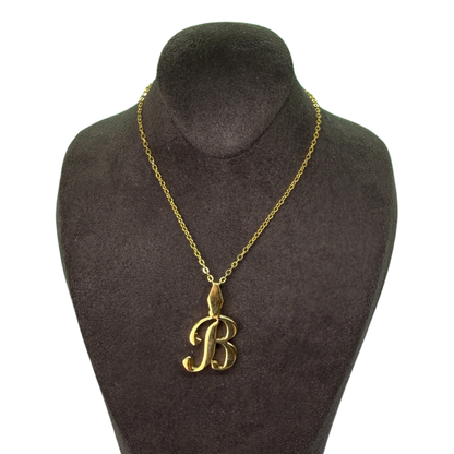 Alphabet-Charm Buchstabe B Elif Jewelry