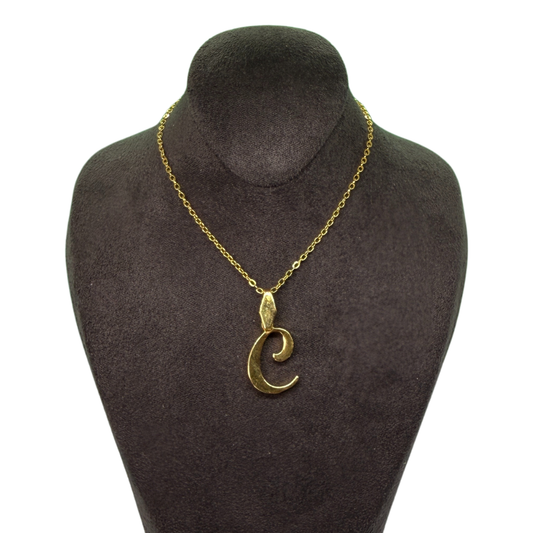 Alphabet-Charm Buchstabe C Elif Jewelry