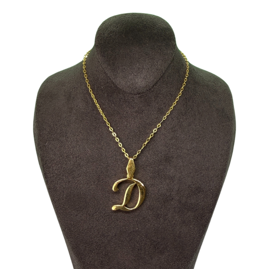 Alphabet-Charm Buchstabe D Elif Jewelry