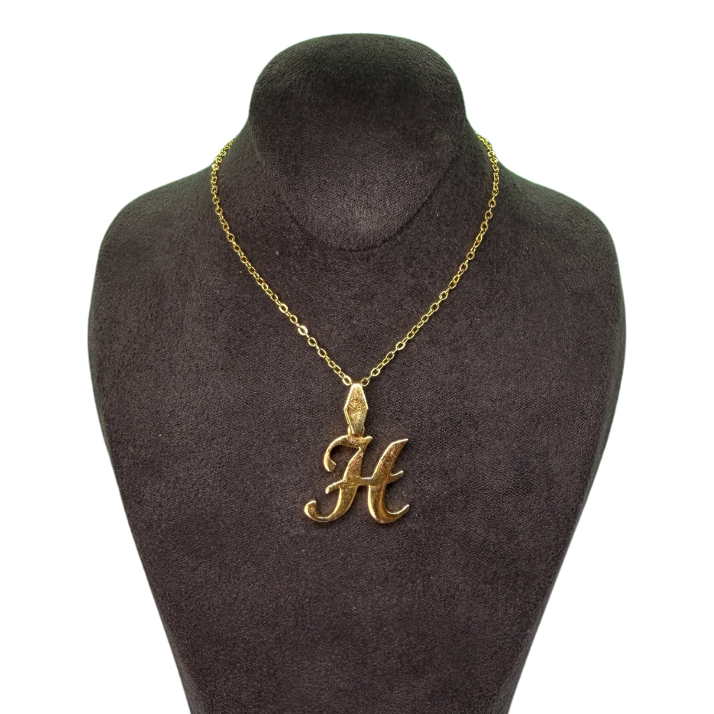 Alphabet-Charm Buchstabe H Elif Jewelry