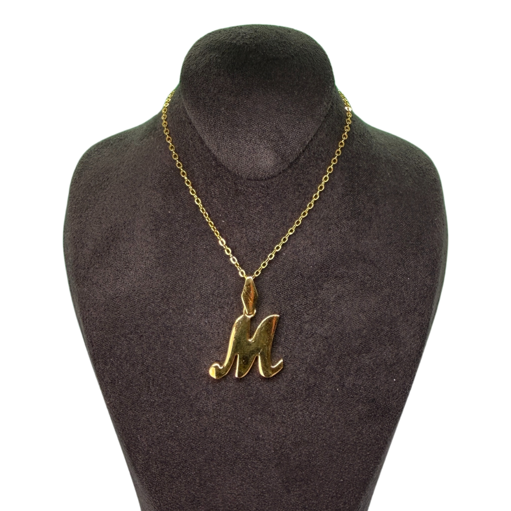 Alphabet-Charm Buchstabe M Elif Jewelry