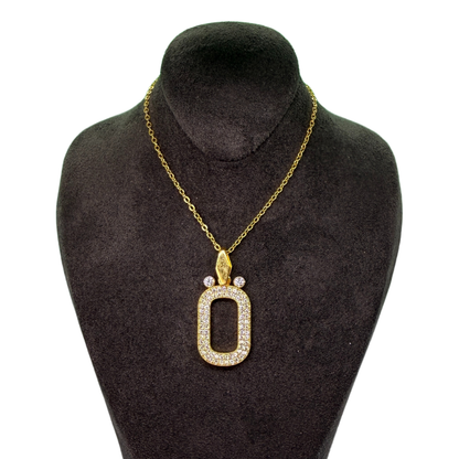 Alphabet-Charm-Zirkonia Buchstabe OE Elif Jewelry