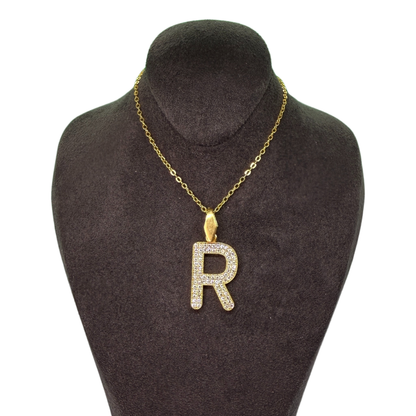 Alphabet-Charm-Zirkonia Buchstabe R Elif Jewelry