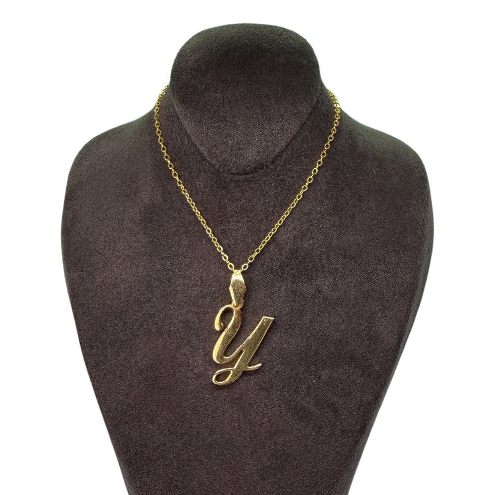 Alphabet-Charm Buchstabe Y Elif Jewelry