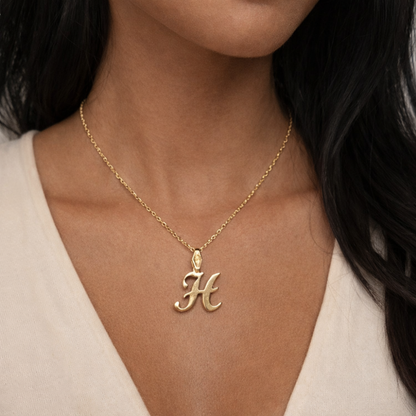 Charm Buchstabe H Elif Jewelry