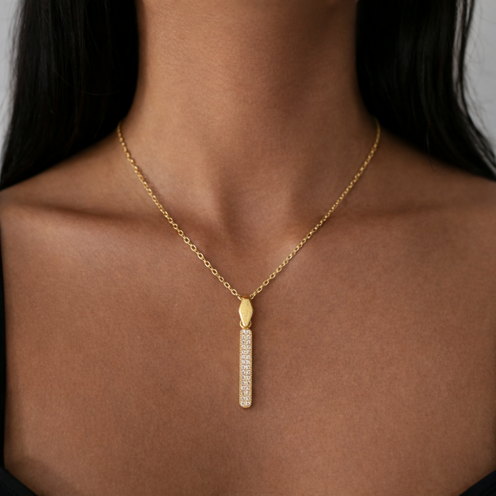 Charm-Zirkonia Buchstabe I Elif Jewelry