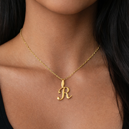 Charm Buchstabe R Elif Jewelry